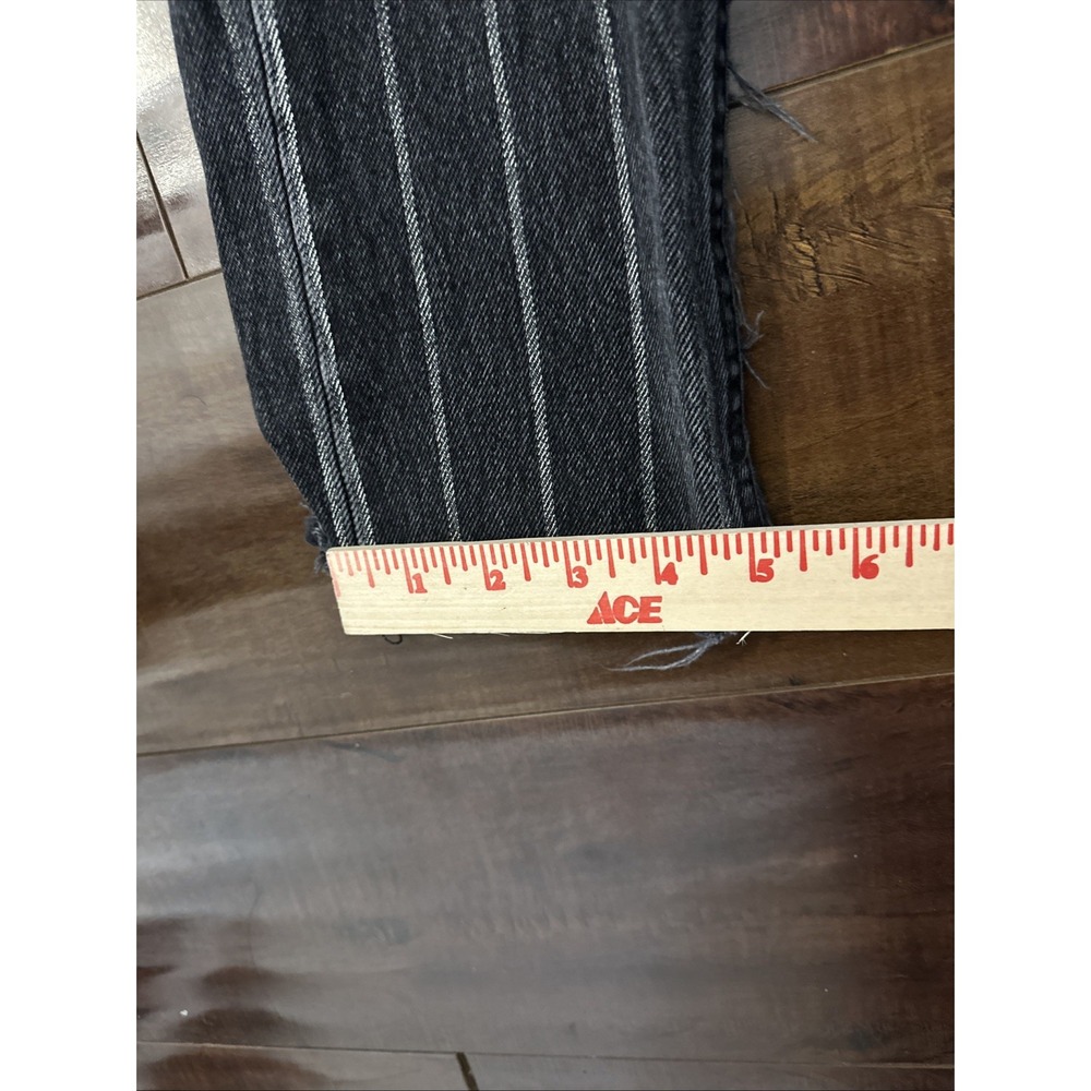 REFORMATION ROPER JEANS washed out dark grey/black Womens Size 26 - Picture 6 of 8